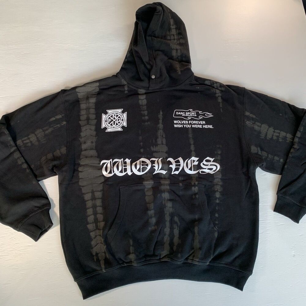 Darc Sport Forged Pierce Hoodie - Black Serpent L NWT